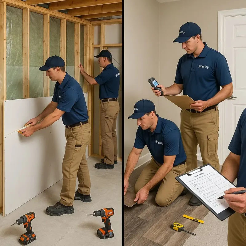 Repairs and Reconstruction process in Warren County, NJ
