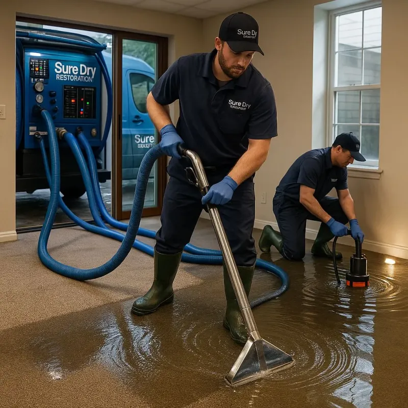 Water Extraction and Removal process in Warren County, NJ